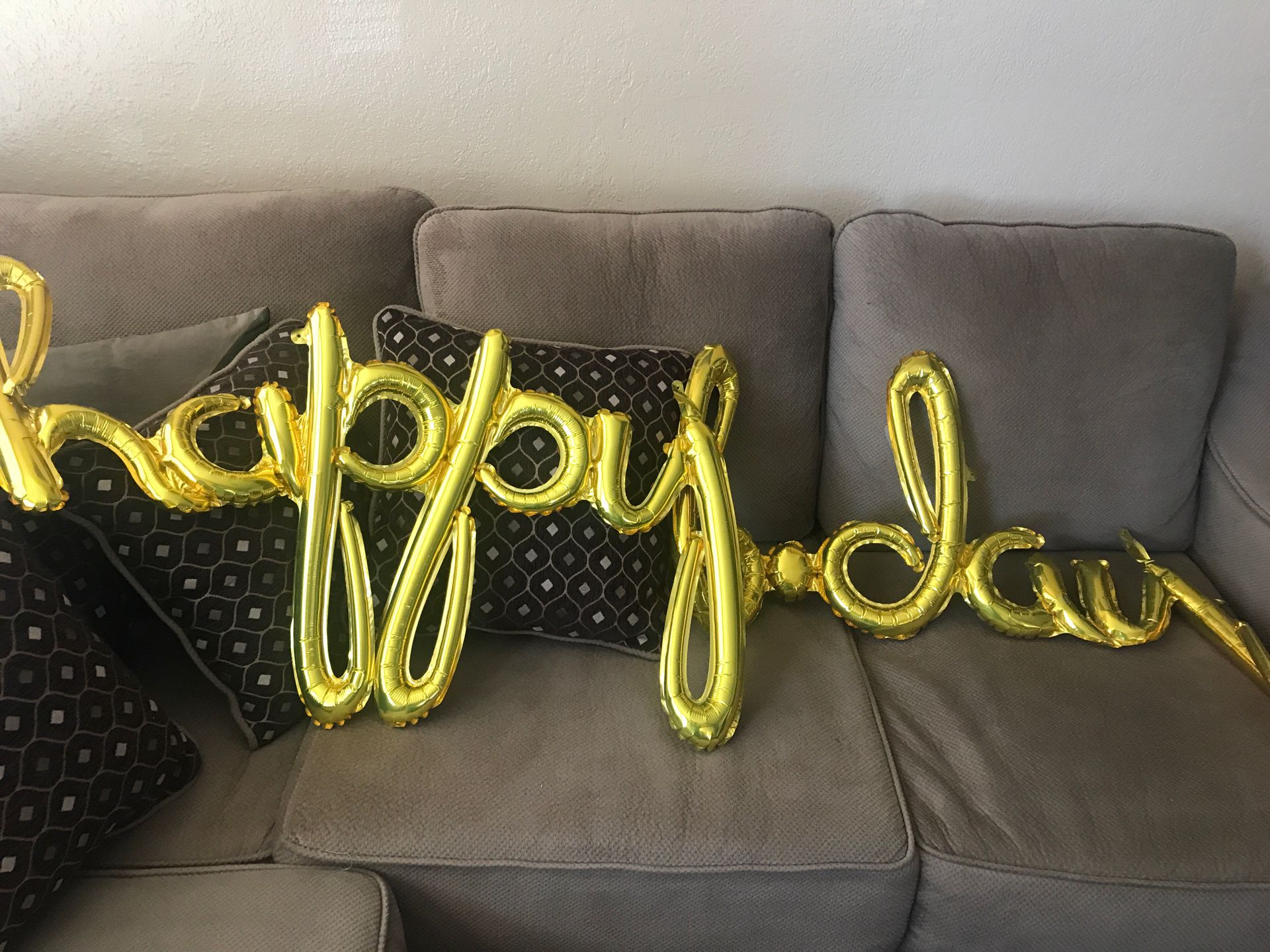 Free Happy Birthday Balloons from last Saturday. Still good