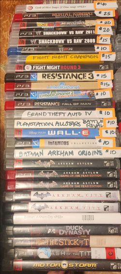 PS3 GAMES, PSP MOVIES & GAMES, DVDs