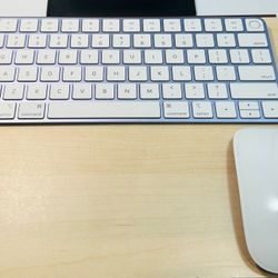 Apple MAGIC MOUSE AND KEYBOARD W/Touch ID Like New