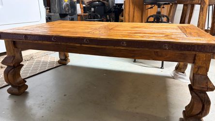 Beautiful rustic coffee table