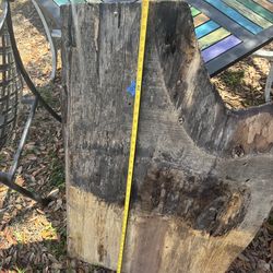 Live edge wood slabs
