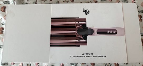 Lange Rose Gold Triple Barrel Wave Iron