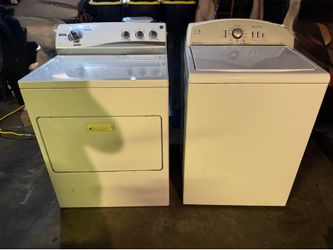 Washer and dryer set