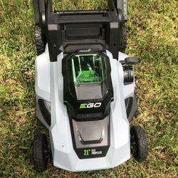 Ego 21” 2110SP Mower 56v Comes With Everything Including 5AM Battery 