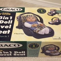 $12 - Graco 3 in 1 doll travel seat. Doll not included