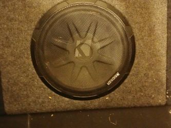 Kicker Amp And Speaker Combo