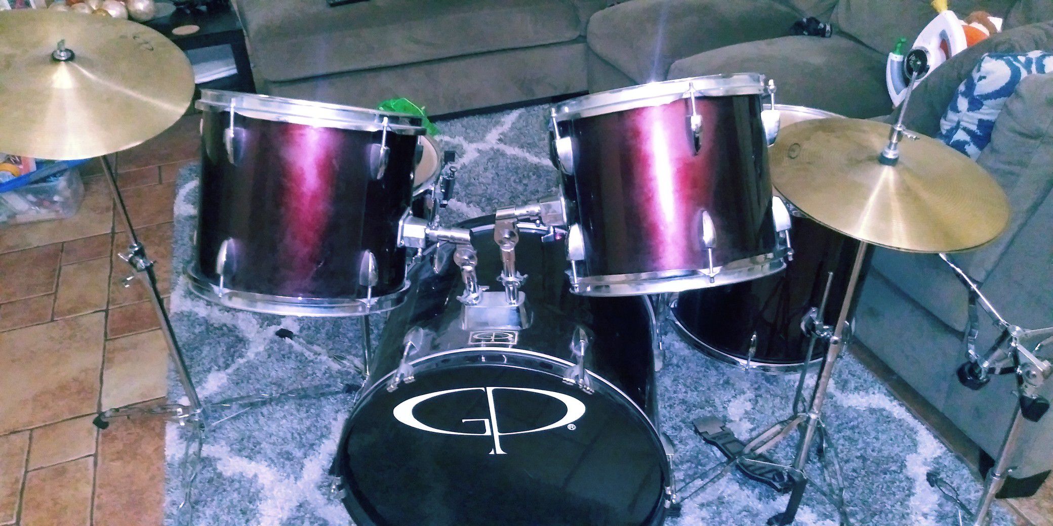 5 piece drum set