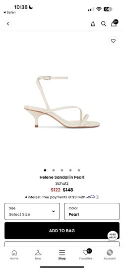 Sandal Helene In Pearl
