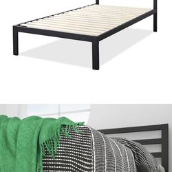Two twin bed frames