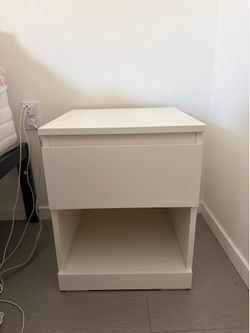 IKEA white nightstand
