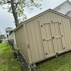 Like New Custom Built 12 By 10 Storage Shed