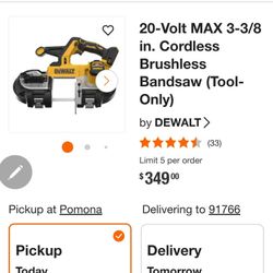 DeWalt Midsize Bandsaw
