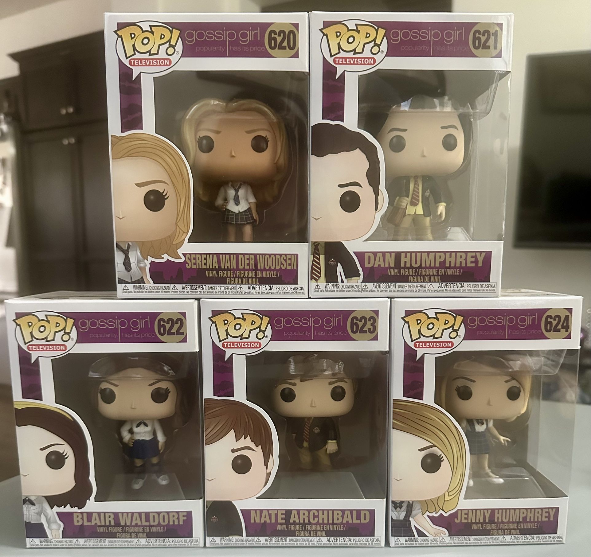 2018 Funko POP! Television Gossip Girl Complete Set - Main Image