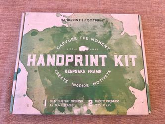 Little Hippo baby newborn hand and footprint kit