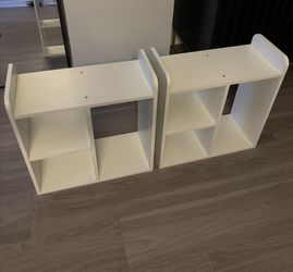 White Cube Bookshelves / Storage Units