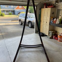 Solid Wood Hanging Chair Stand