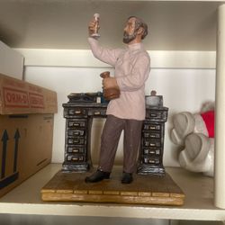 (R.W. Nickerson “Pharmacist” Hand Painted Ceramic Figure - 1976