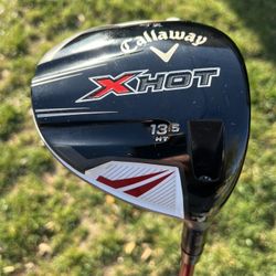 MINT CALLAWAY XHOT MAX GOLF DRIVER 13.5 HL ADJUSTABLE LOFT W $299 CUSTOM ORDER FUJIKURA SPEEDER NX RED GRAPHITE REGULAR 