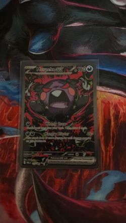 Morpeko Ex pitch black Pokemon