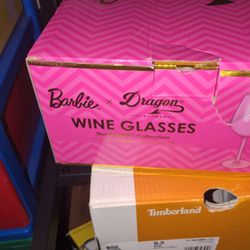 Barbie Wine Glasses 