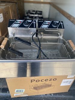 Brand new double  wide deep fryer for $80