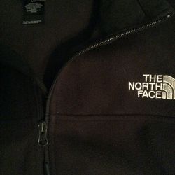 North Face vest-color is black,size large men’s