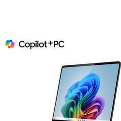Microsoft Surface Laptop (2024), Windows 11 Copilot+ PC, 13.8" Touchscreen Display, Snapdragon X Elite (12 core), 16GB RAM, 512GB SSD Storage, Black