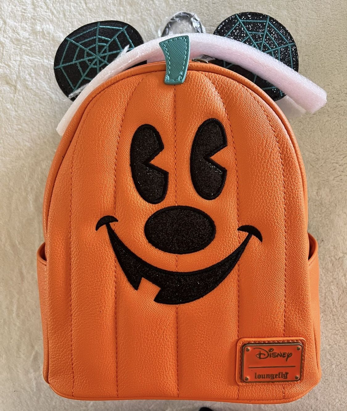 Mikey Mouse Pumpkin Loungefly Backpack
