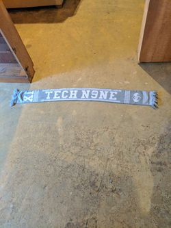 Grey 2016 VIP Tech N9ne soccer scarf