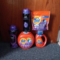 5 For  $42 Tide Downy Laundry Scents Booster 