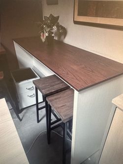 Custom Commercial-Grade Bar Height Table | Receptions, Cabinetry, & more! | Home & Office