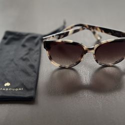Lele Sadoughi Tortoise Sunglasses 
