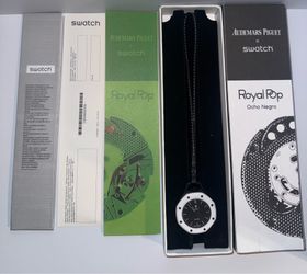 Swatch x Audemars Piguet Royal Pop Lépine 'Ocho Negro'