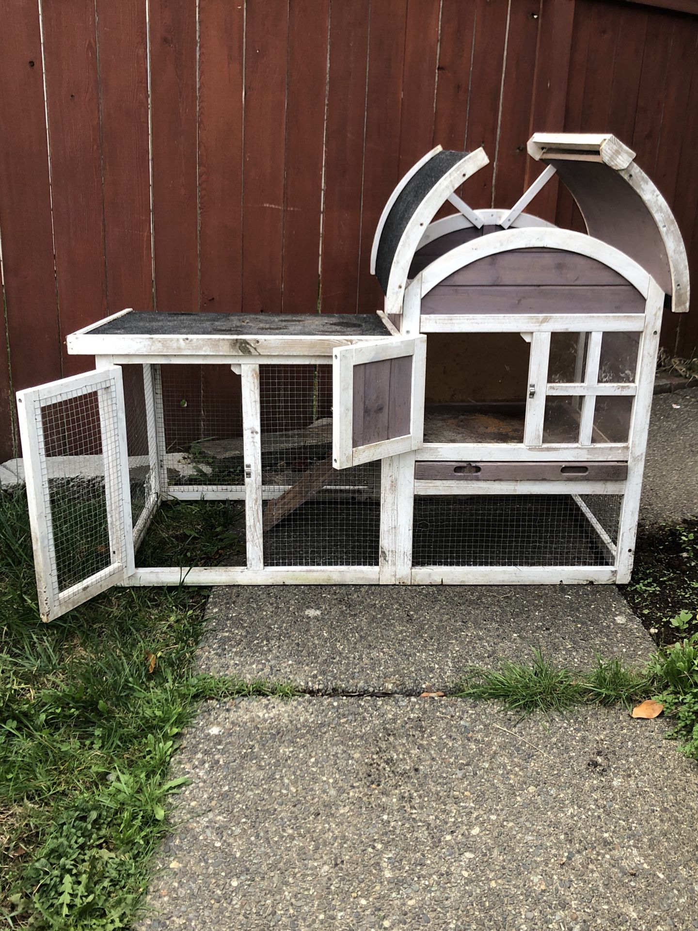 Hutch For Rabbit, Bunny, Guinea Pig And Small Pets
