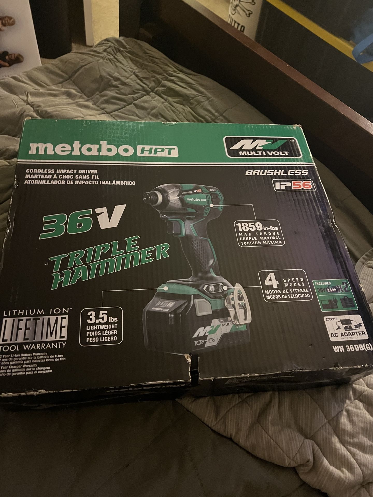 Metabo 36V Impact 