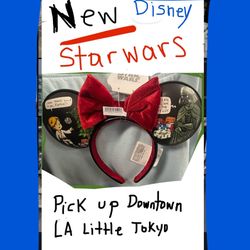 Disney Star Wars ears with tags $25 pick up downtown LA Little Tokyo