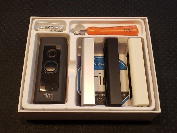 RING VIDEO DOORBELL PRO 1080p WIRED WIFI DOORBELL CAMERA COLOR