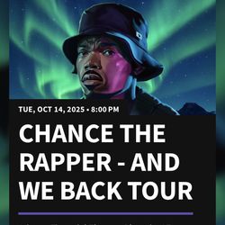 Chance The Rapper Tonight! 10/14