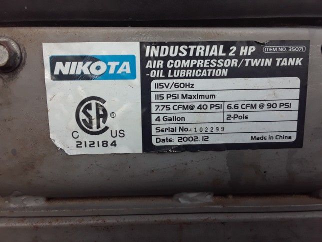 Heavy Duty Industrial Air Compressor 