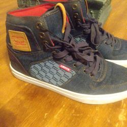 Levi's Blue Sneakers Size 9