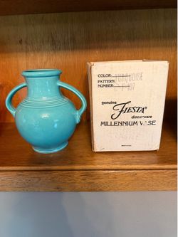 Fiesta Millennium Vase - NIB
