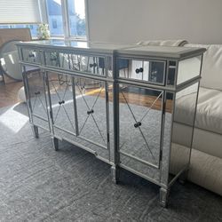 Mirror Accent Cabinet