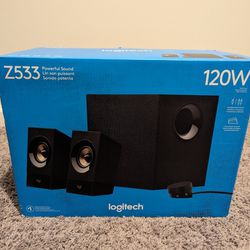 New Logitech Z533 2.1 Speakers