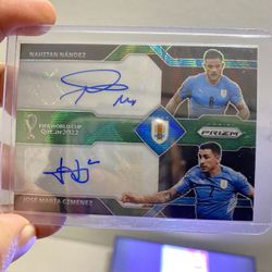 2022 Prizm Qatar Dual Autograph