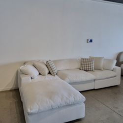 Deep Seat Cloud Modular Sofa Sectional — Washable Covers / Free Local Delivery 🚚 