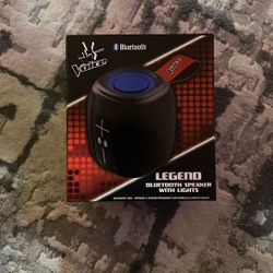 LEGEND BLUETOOTH WIRELESS SPEAKER WITH LED LIGHT SHOW