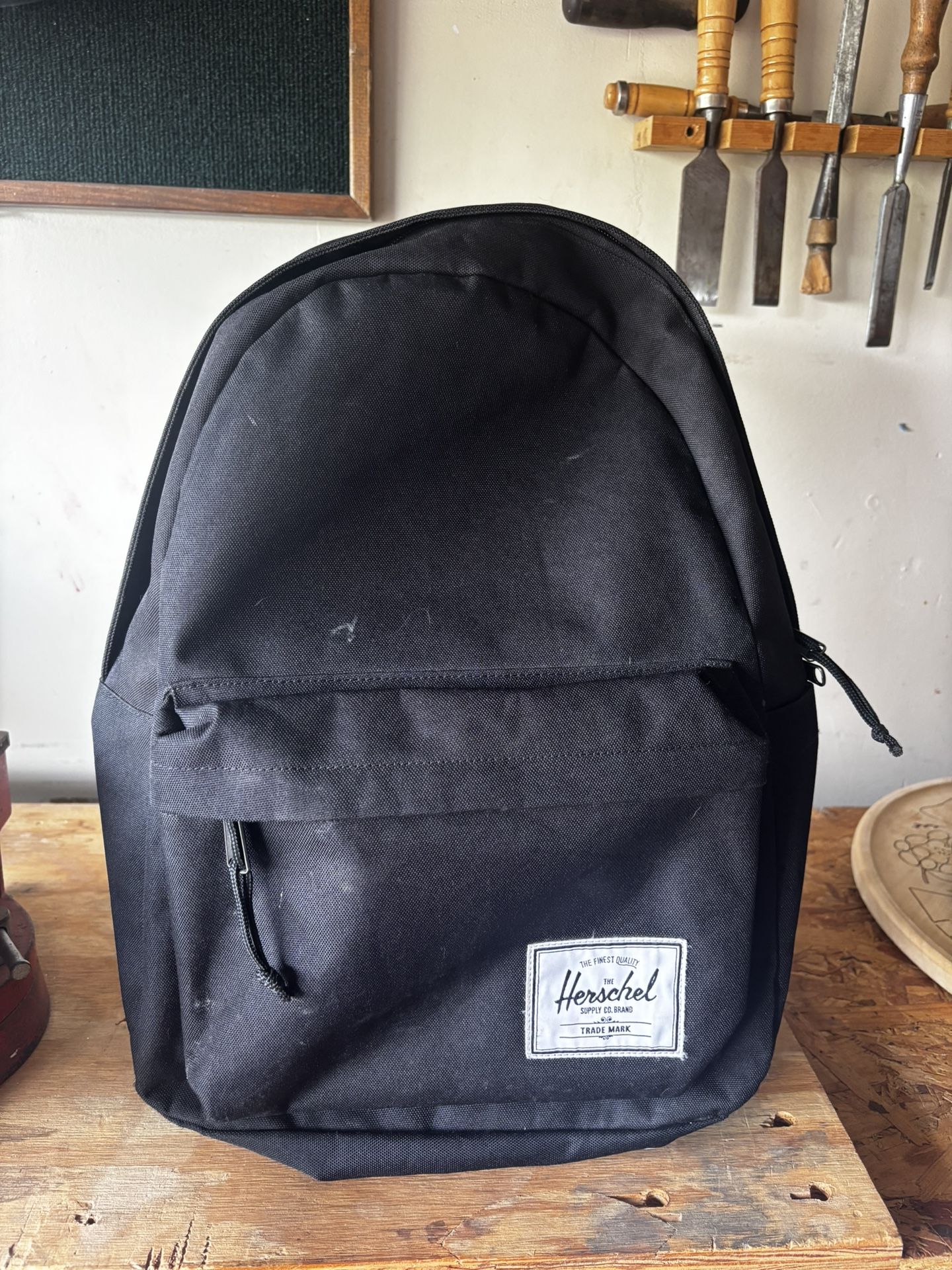Black Herschel backpack