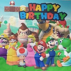 Super Mario Birthday Party Supplies 