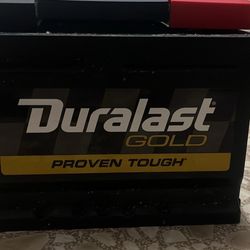 Top mount car battery 