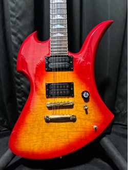Burny MG-85X Hide Signature MIJ 1990 - Cherry Sunburst Gloss